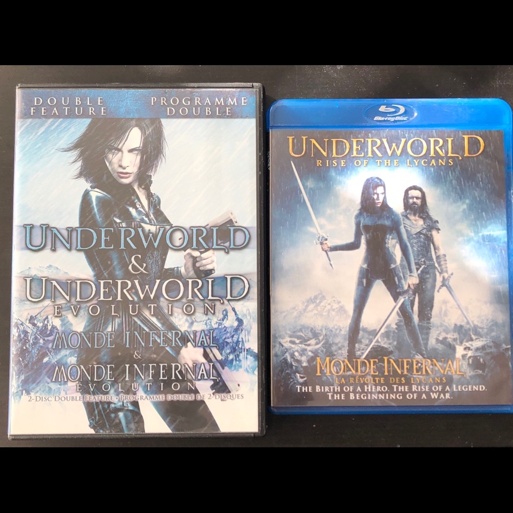 BUY 2 GET 3rd FREE 3 Underworld movies